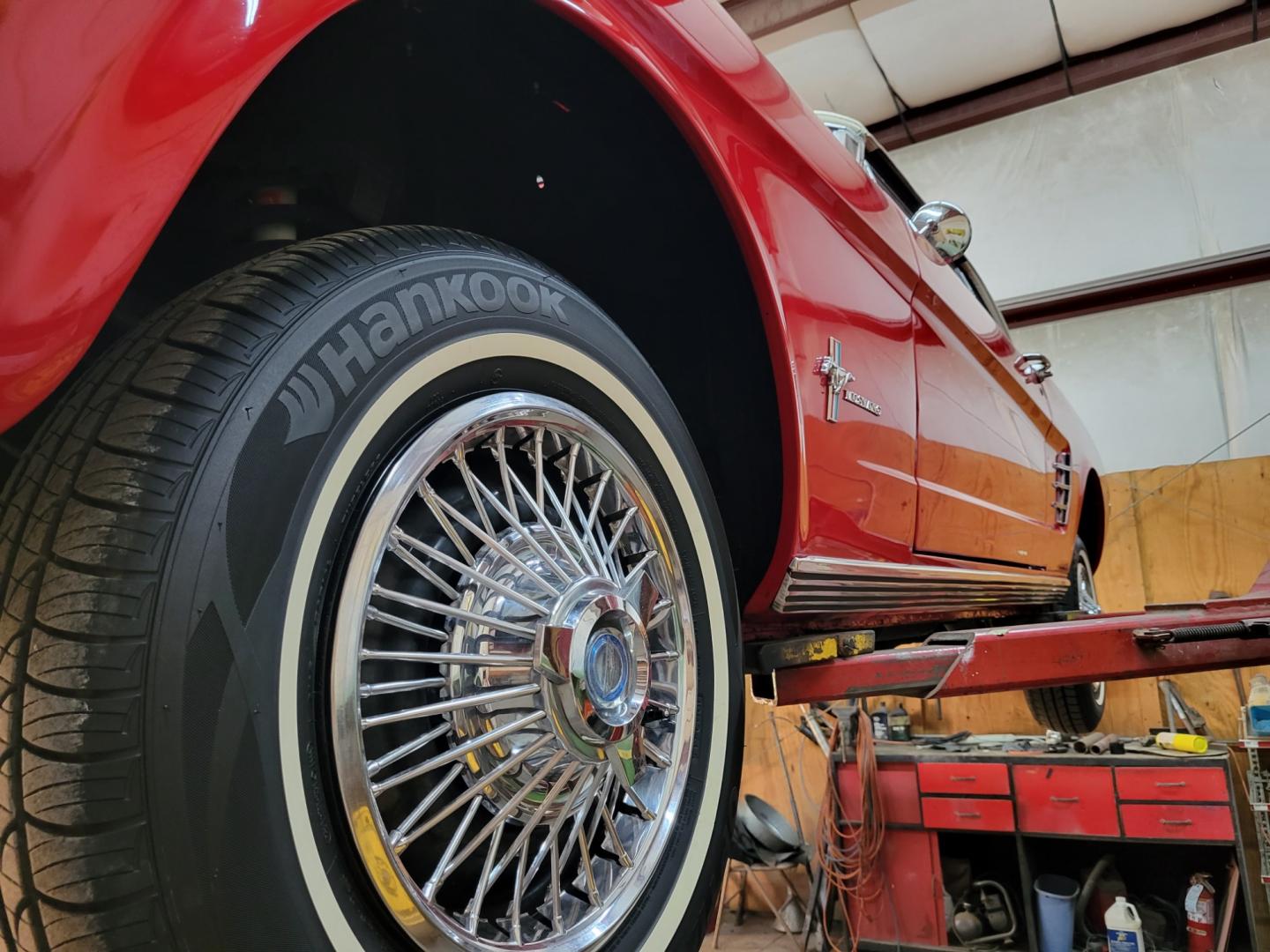 1966 Red /Black Ford Mustang Deluxe Pony Interior (6F08C738368) with an Original 289ci. engine, Automatic transmission, located at 2510 47th St. Suite 200, Boulder, CO, 80301, (303) 641-0333, 40.026196, -105.243217 - Known History back to its Original Purchaser Curtis Travis from Foxworthy Ford. This Beautiful 1966 Convertible Mustang is Equipped with its Original 289ci. V8, and C4 3 speed Automatic Transmission. The Vintage AC was Serviced and Recharged with 134 coolant October 2023. It has its Original F - Photo#18